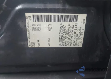 2009 Nissan Maxima 3.5 S from USA, damaged, VIN 1N4AA51E29C835141